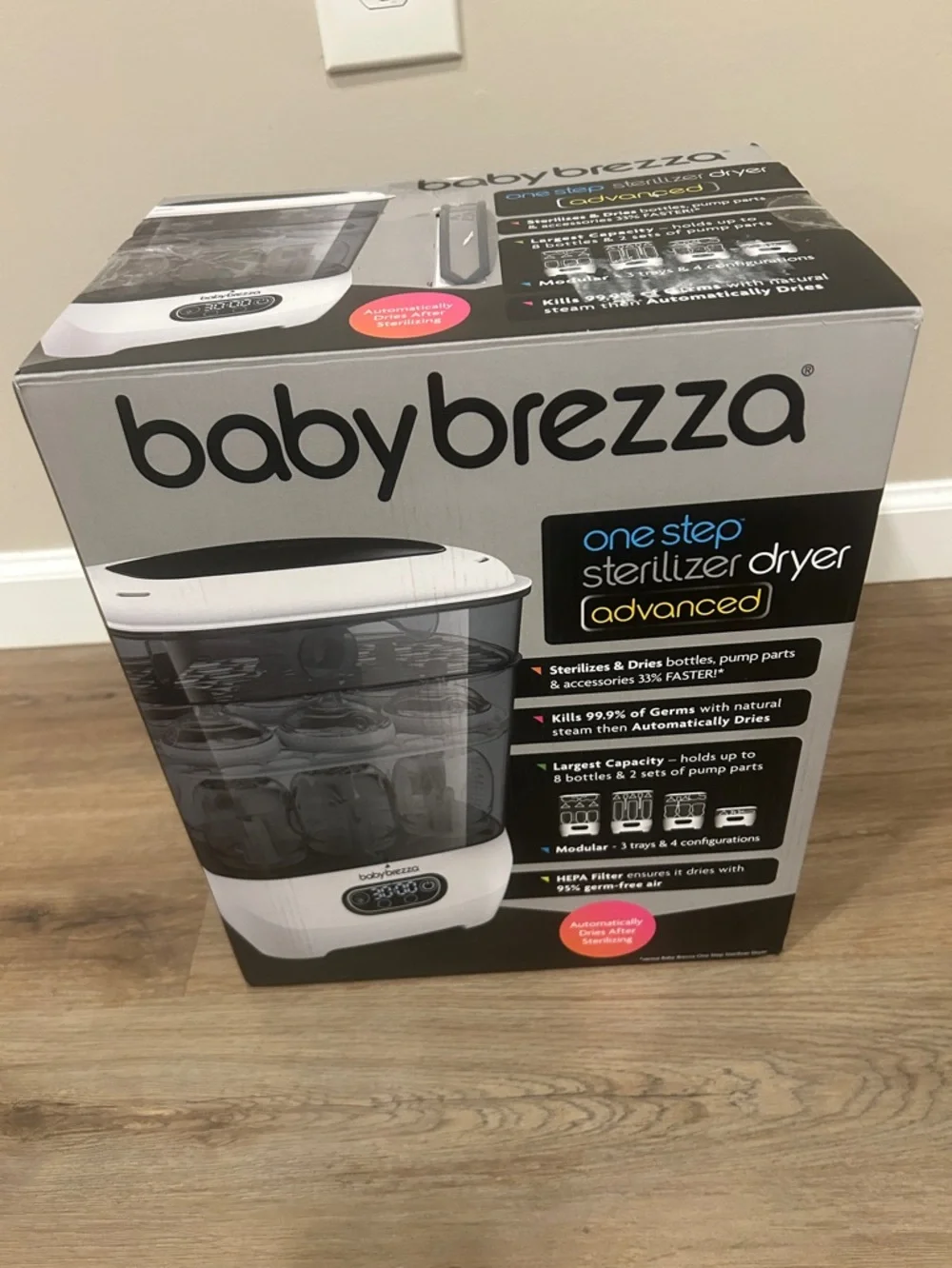 Baby Brezza Bottle Sterilizer & Dryer Advanced New in box - Picture 11 of 11